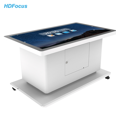 43,49,55,65 Inch Interactive Smart Table Capacitive Screen With Children's Intelligence Game Software and Whiteboard Software