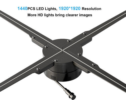 HDFocus 3d Hologram 100cm in the Air Advertising Display Outdoor Video Holographic Projector 3d Hologram Fan