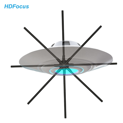 HDFocus Large Size 150cm 3d Holographic Projector Display Hologram Led Fan With App Control