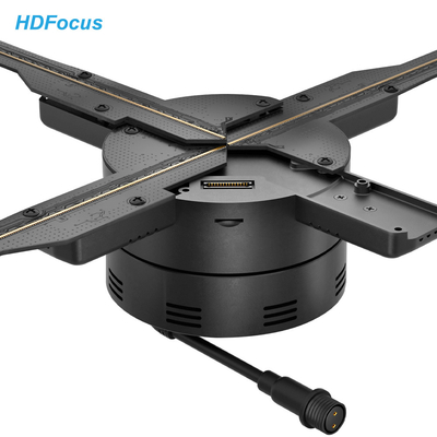 HDFocus 150cm Eight Blades Hologram 3d Led Fan hdmi 8 Wings Wifi 3d Holographic Display Projector