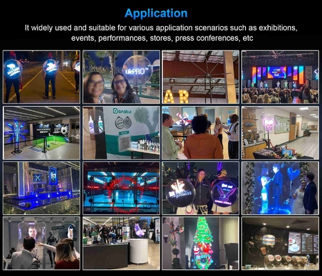 Large Size 150cm 3d Holographic Projector Display Hologram Led Fan With App Control