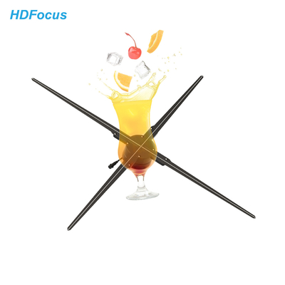 Controller Screen 3d Led Holographic Display 1m 1meter 100cm Hologram Fan for Advertising