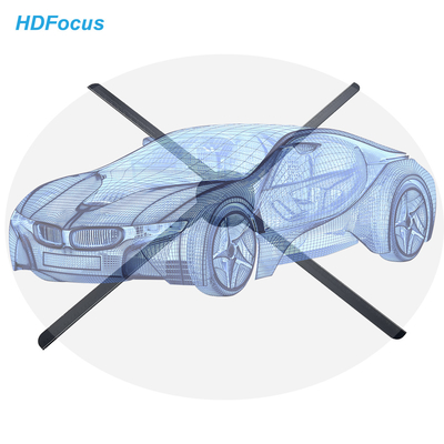 80Cm Holograms Making Fan 3D Hologram Led Advertising in 3 D Fan Advertising Display Holographic Fan