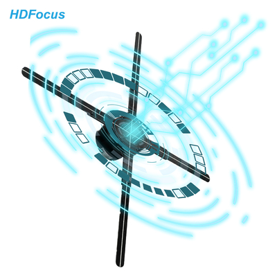 3D Advertising Ad Holographic Fans Hologram Fan 3d Fan Holographic Display