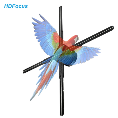 Holiday Decoration Event Exhibition 3d Hologram Fan Display Holographic Fan 3d Hologram 3d Holographic Projection
