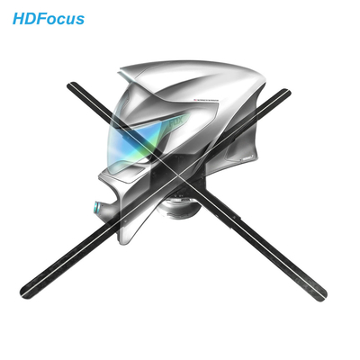 Rotation Device Holographic Screen Hologram Projector 3d Led Light Fan