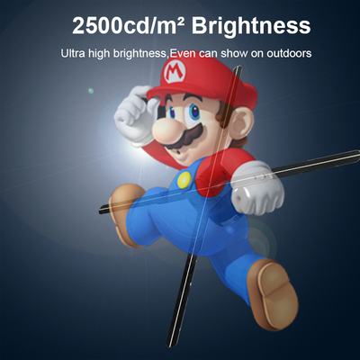 Top Quality 3d Hologram Fan  65cm Advertising Wall 3d Holographic Fan 3d Hologram Projector