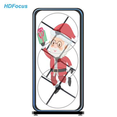 Wifi Holographic Projector Eye Catching Led Fan 3d Hologram 3d Fan 100cm Holographic Fan