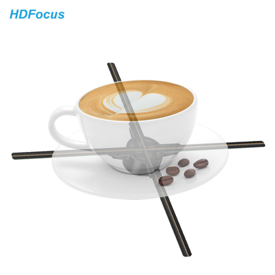 HDFocus 65cm HD Holographic Display 224 Spinning 3D Projector LED Advertising Hologram Fan Marketing