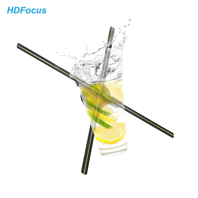 HDFocus 65cm HD Holographic Display 224 Spinning 3D Projector LED Advertising Hologram Fan Marketing