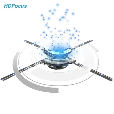 3D Holographic Led Advertising Fan 50cm  Led Fan 3d Hologram Projector Display Adverting Fan