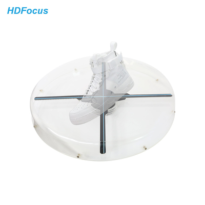3D Holographic Led Advertising Fan 50cm  Led Fan 3d Hologram Projector Display Adverting Fan