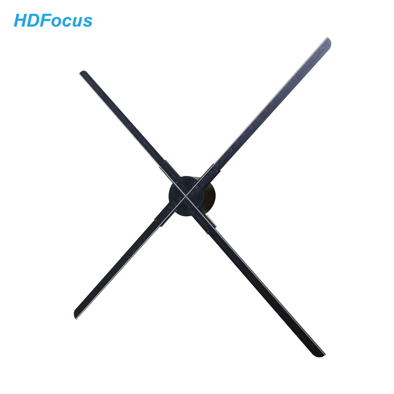 Proyectores Hologramas 80cm 3D Hologram Technology Holographic Display Hologram 3d Fan Hologram Video  With IP65 Waterproof