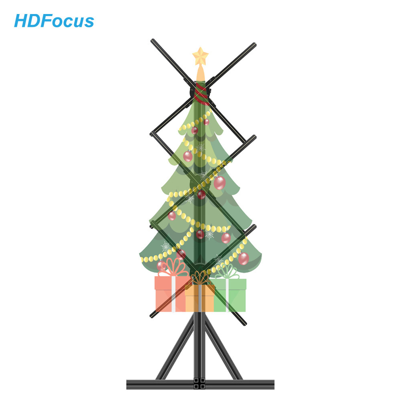 High Quality Spinning Led Fan Hologram Projector Screen Stand Wall Mounted Rotating Led Fan